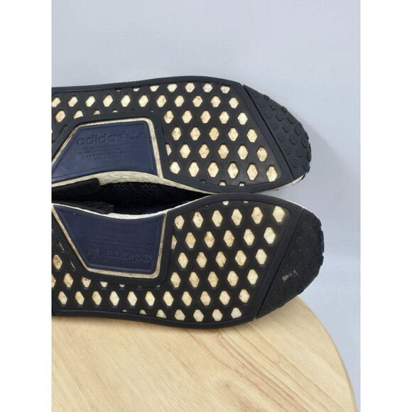 Adidas NMD_R1 STLT Primeknit Noble Indigo Athletic Running Shoes Womens sz 7 - Picture 8 of 9